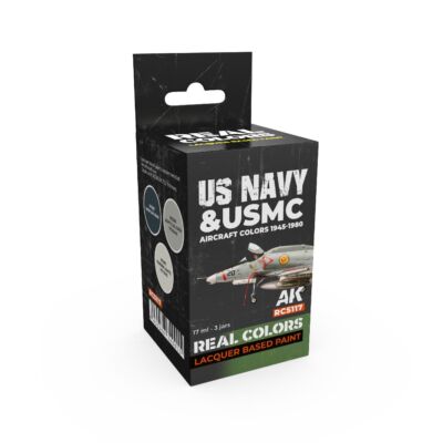 AK Interactive RCS117 - US Navy & USMC Aircraft Colors 1945-1980 SET - Neu