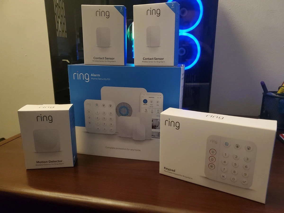 Ring Alarm Wireless Security System, 8 Piece Kit (2nd Gen) in the