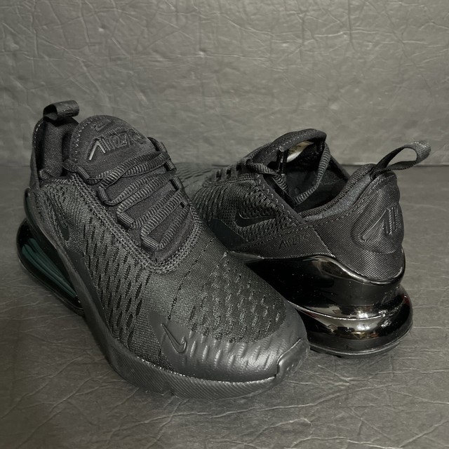 Nike Air Max 270 BG Kids Black SNEAKERS Youth Size 3.5y Bq5776 001 for sale  online | eBay