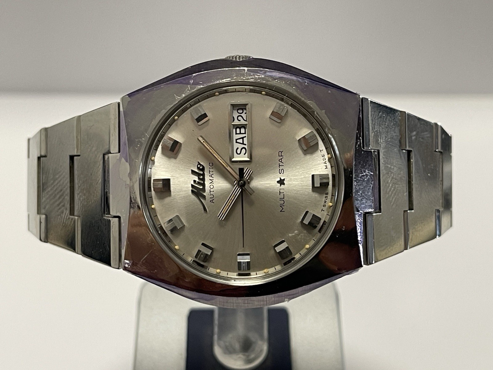 SWISS MADE AUTOMATIC MULTISTAR MIDO 100% AUTHENTI… - image 1