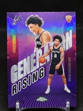 Dylan Harper Rookie Generation Rising Purple Refractor 71/75 #GR-2 Topps Chrome