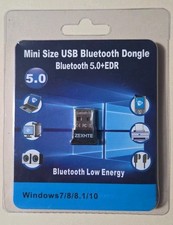 USB Mini Bluetooth 5.0 EDR Dongle Receiver Wireless Audio Stereo Adapter For PC