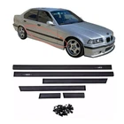 BODY SIDE MOLDING Door MOULDING TRIM for BMW 1992-1998 E36 M3 style Sedan 4 door