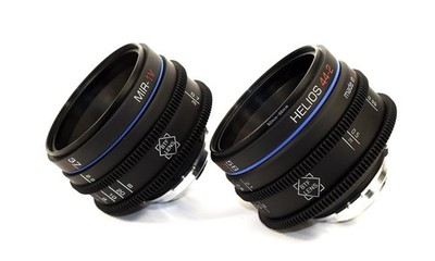 Arri PL Helios  44-2 58mm T2.1 Mir 1v 37mm T2.9 Oval Bokeh Rehoused Cine  Lenses