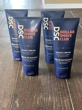 4 DSC Dollar Shave Club SHAVE CREAM Rich for Sensitive Skin 6 fl oz Each