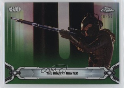 2019 Topps Star Wars Chrome Legacy Green Refractor 38/50 Zam Wesell #28 13iq