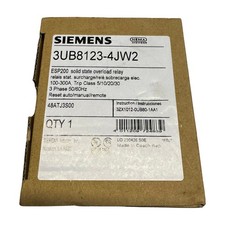 Siemens 3UB8123-4JW2 ESP200 100-300A Solid State Overload Relay 3-Phase