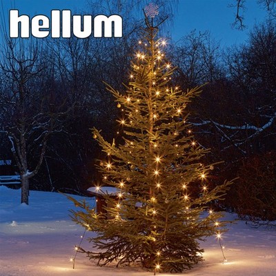 LED Lichterkette Baum Deko Beleuchtung außen 250 LEDs Weihnachten 10-Stränge