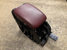 LEDER Mittelarmlehne rot VW EOS Staufach Ablagefach 1Q0864251