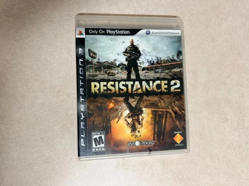 Resistance 2 (Sony PlayStation 3, 2008) CIB With Manual (STORE DISPLAY)