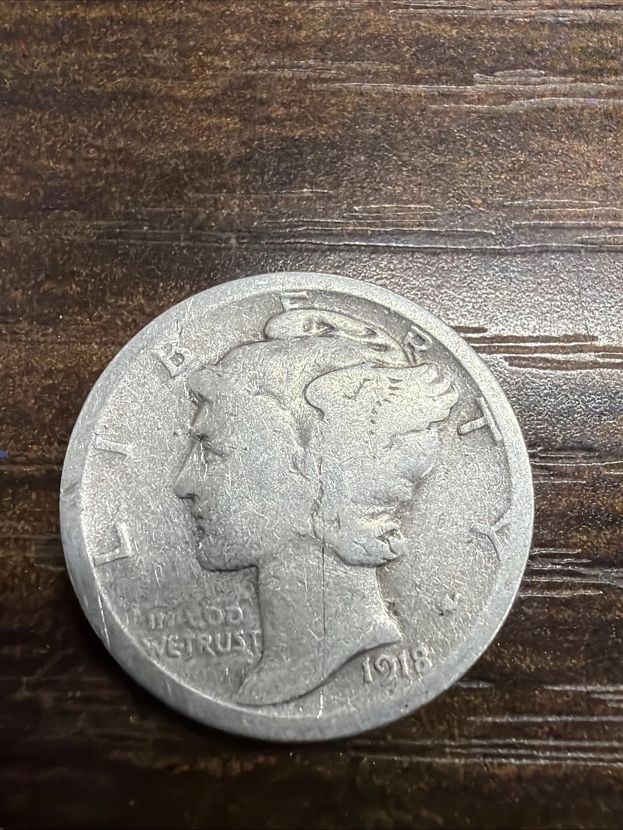 1918 Year Mercury Dimes (1916-1945) for sale | eBay