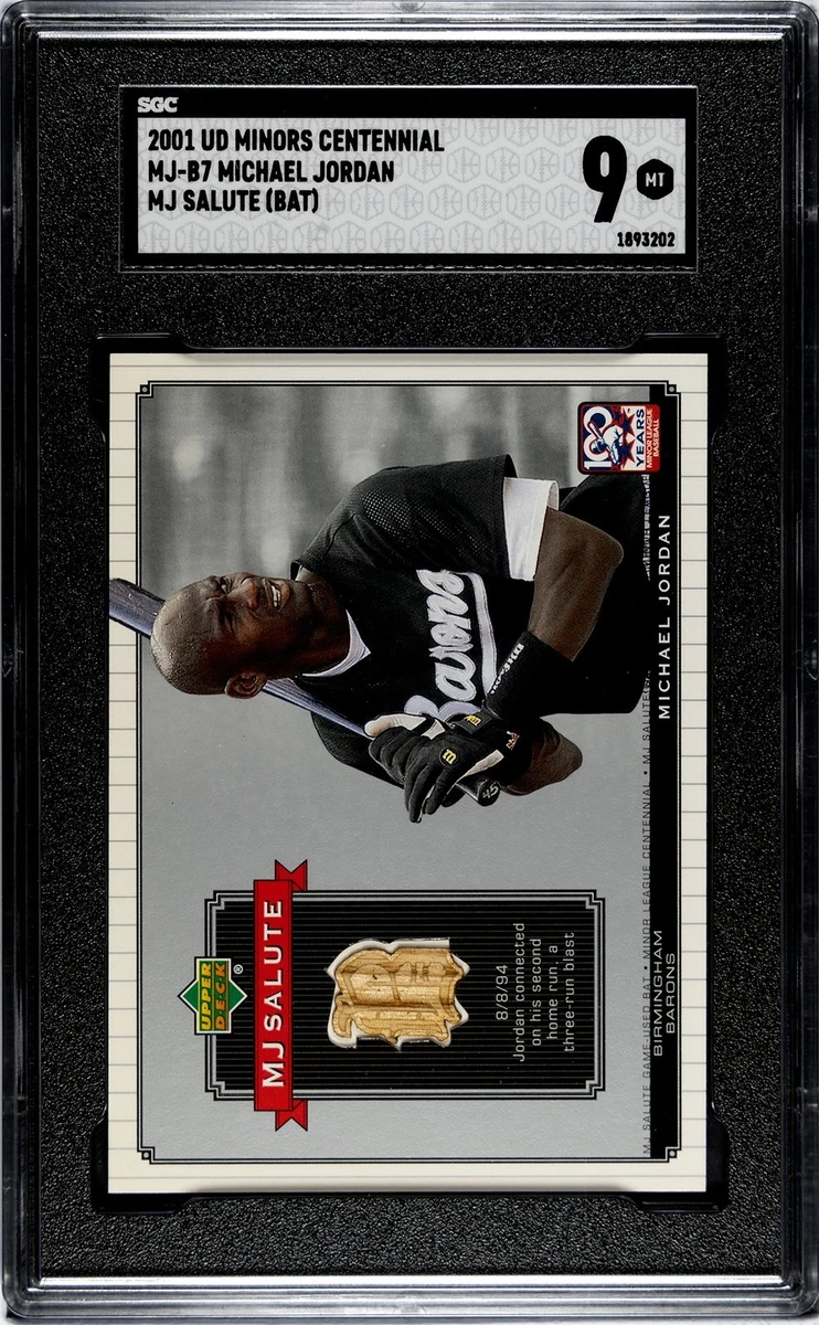 Michael Jordan Baseball Sports Trading Cards & Accessories