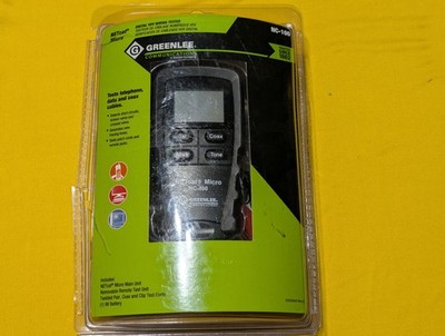 Greenlee NC-100 NETcat Micro VDV Cable Wiring Tester - Open Box