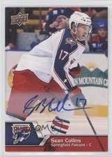 2014-15 Upper Deck AHL Auto Sean Collins #58 Auto 0ty6