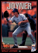 Wally Joyner 1993 Triple Play #153 Royals MLB READ FREE SHIPPING AutographDen