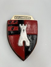 Worcester Royal Navy Training Cadets Ships Wall Plaque Crest Shield Nautical