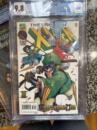 CGC 9.8 Uncanny X-Men 330 White Pages Graded Comic New Slab 1996 Fire Strange