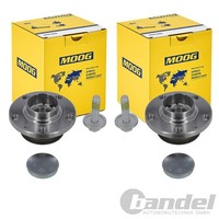 2X Moog RADLAGER-SATZ Hinten Passend FüR Audi A1 Seat Arona Ibiza Skoda Fabia KA