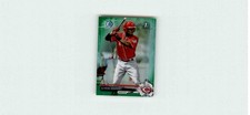 Alfredo Rodriguez 2017 Bowman Mini Green Prospect Chrome Refractor 1st Bowman