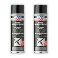 2X Unterbodenschutz Liqui Moly 6100 Wachs-Unterboden-Schutz Anthrazit/Schwarz