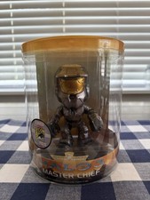 Rare New Sealed Metallic Master Chief SDCC Chase Funko Force Only 1008 Made
