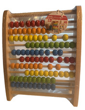 Hape Wooden Rainbow Bead Abacus Regenbogen Abacus 3-years