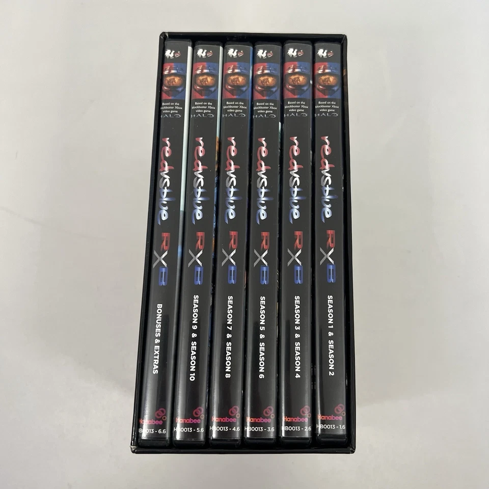 Rooster Teeth Red vs Blue Seasons 1-13 DVD Box Set Halo TV Show Region All - Image 3 of 4