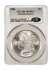 1886 Morgan Dollar, CAC UNC Details - Scratched, Obverse