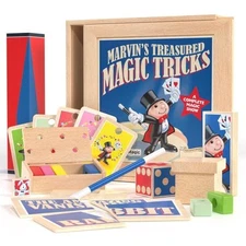 Marvin's Magic - Wooden Magic Set | Magic Tricks For Kids | Magic Kit