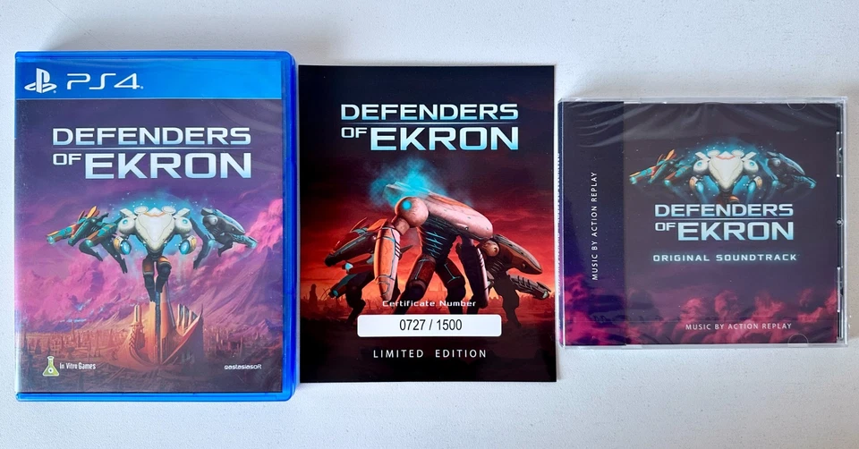Defenders of Ekron Limited Edition PS4 PS5 EAS Limited Run 1500 WW Like New - Image 3 of 4