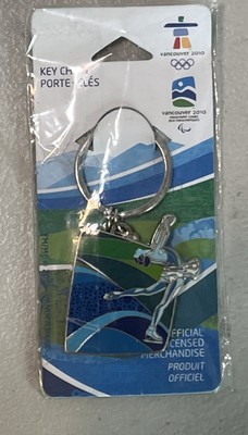 Women's Figure Skating Keychain _ Vancouver  2010 Olympics _Sealed.    M1 