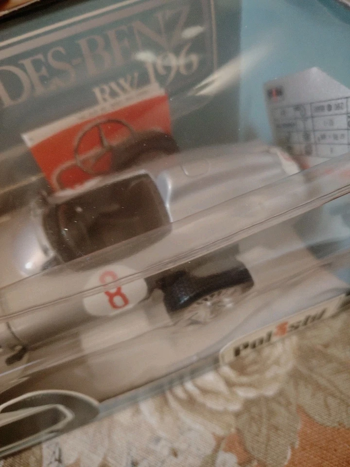 POLISTIL "Race Car" 1/16 - MERCEDES-BENZ RW 196 - Auto Metallo - Italia - #32# - Immagine 3 di 4