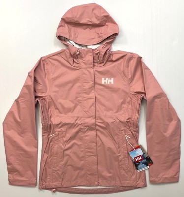 Women's HELLY HANSEN Loke Shell Rain Jacket 2.0 PINK SALT