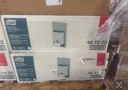 TORK MATIC HAND TOWEL DISPENSER RECESSED WITH SENSOR - STAINLESS 461222 - Picture 4 of 4