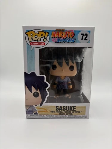 Funko Pop Naruto Sasuke #72 Vinyl Figure - MINT in Protector - FREE SHIPPING