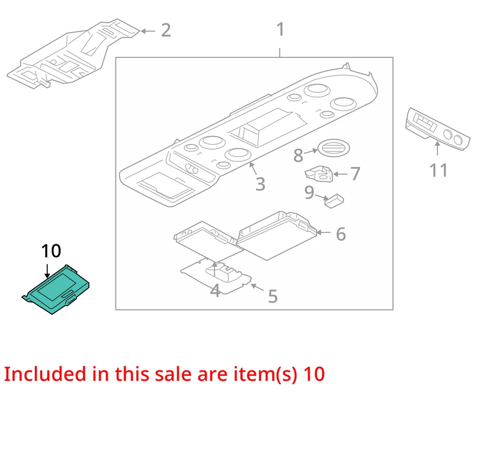 Info-GPS-TV Screen Display Screen Roof Entertainment Fits 09-12 ARMADA 3050720 Foto 3 de 4