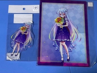 No Game No Life Shiro Acryl Ständer Figur Clear Case