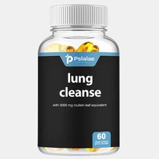 Lung Detox & Cleanse Capsules - Supports Bronchial and Respiratory Health, Relie