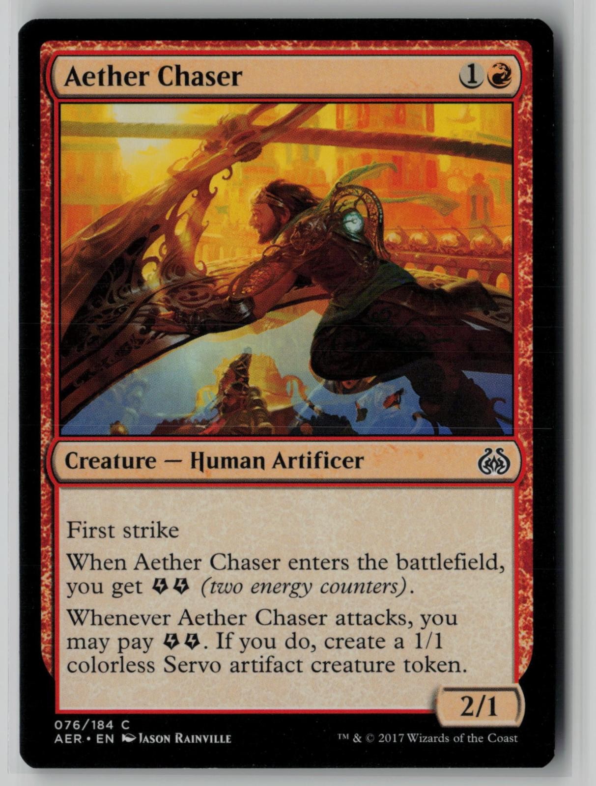 Aether Chaser 76 Common Aether Revolt Magic: The Gathering Near Mint