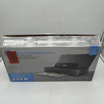 HP OfficeJet 200 Mobile Inkjet Color Printer Wireless Portable 4800x1200 DPI