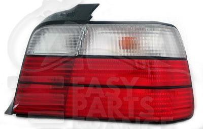 Feu arrière-droit blanc BMW S3 E36 clignotant transparent 4 portes