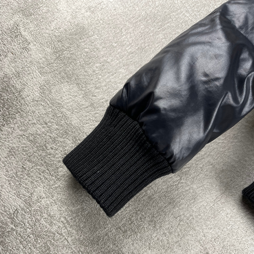 Moncler Women Hooded Down Puffer Jacket Black Size 1 S Quilted Zip Bomber thumbnail 14