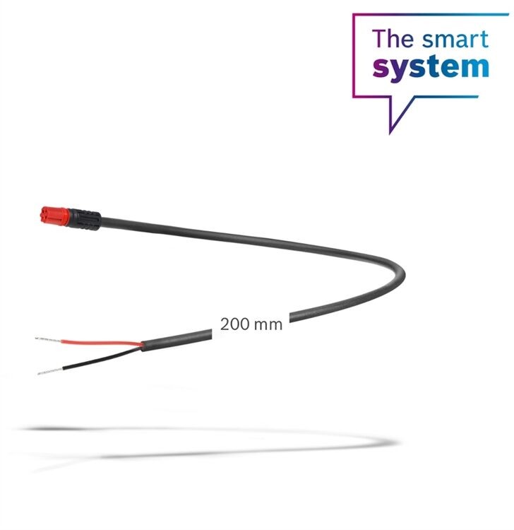 Bosch Lichtkabel 200mm Rcklicht Smart System E-Bike BCH3330 schwarz - NEU 2390₽