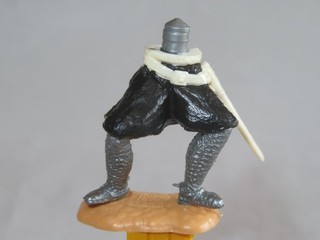 Timpo Toys Knight Base Black White