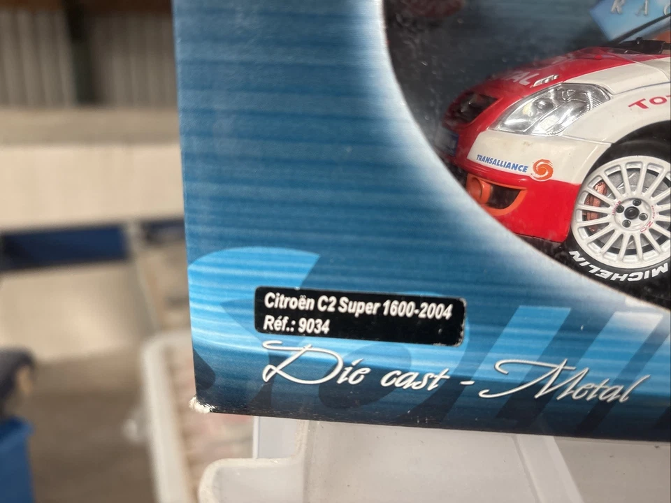 1/18 Solido Citroen C2 Super 1600 2004 9034 P Henry - Image 2 of 4