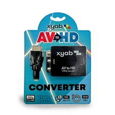 AV to HDMI Converter Adapter 1080P RCA to HDMI Cable for TV Monitor Retro Gaming