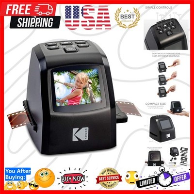 Mini Digital Film & Slide Scanner, 35mm, 126, 110, Super 8, 2.4'' LCD | 14MP, ...