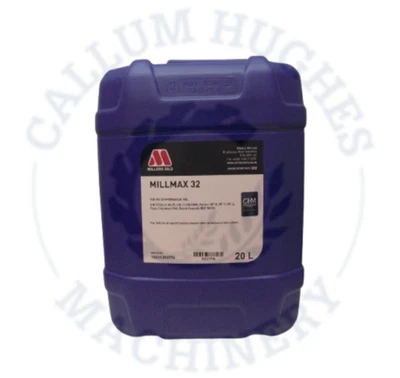 Millers Oils Millmax 32 Hydraulic Oil Excellent Anti Wear Performance 20Ltr