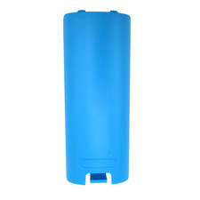 Wii Remote Battery Cover Replacement Door Lid for Nintendo Controller Cyan Blue