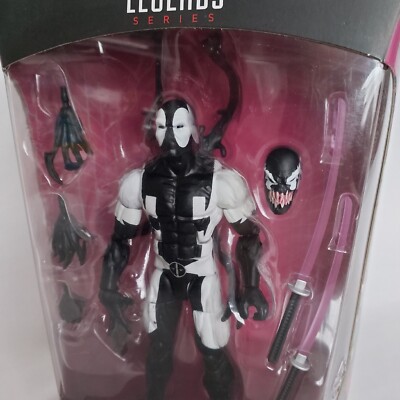 Hasbro Marvel Legends Deadpool Back In Black 6 in Action